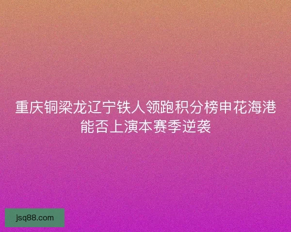 重庆铜梁龙辽宁铁人领跑积分榜申花海港能否上演本赛季逆袭